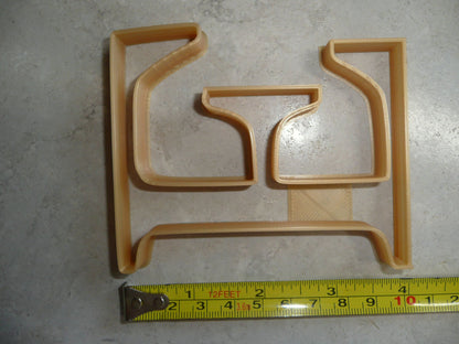 Epsilon Greek Letter Fraternity Sorority Cookie Cutter USA PR4327