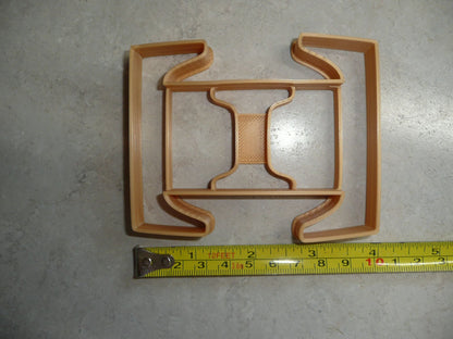 Xi Greek Letter Fraternity Sorority Cookie Cutter USA PR4336