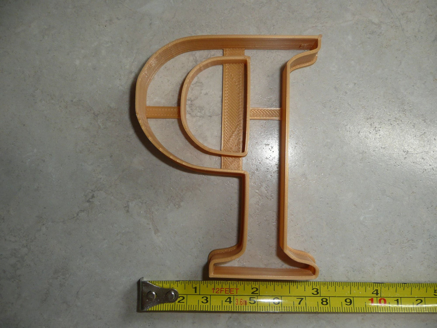 Rho Greek Letter Fraternity Sorority Cookie Cutter USA PR4339