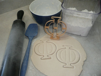 Phi Greek Letter Fraternity Sorority Cookie Cutter USA PR4343