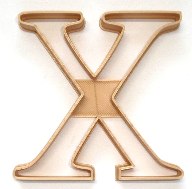 Chi Greek Letter Fraternity Sorority Cookie Cutter USA PR4344