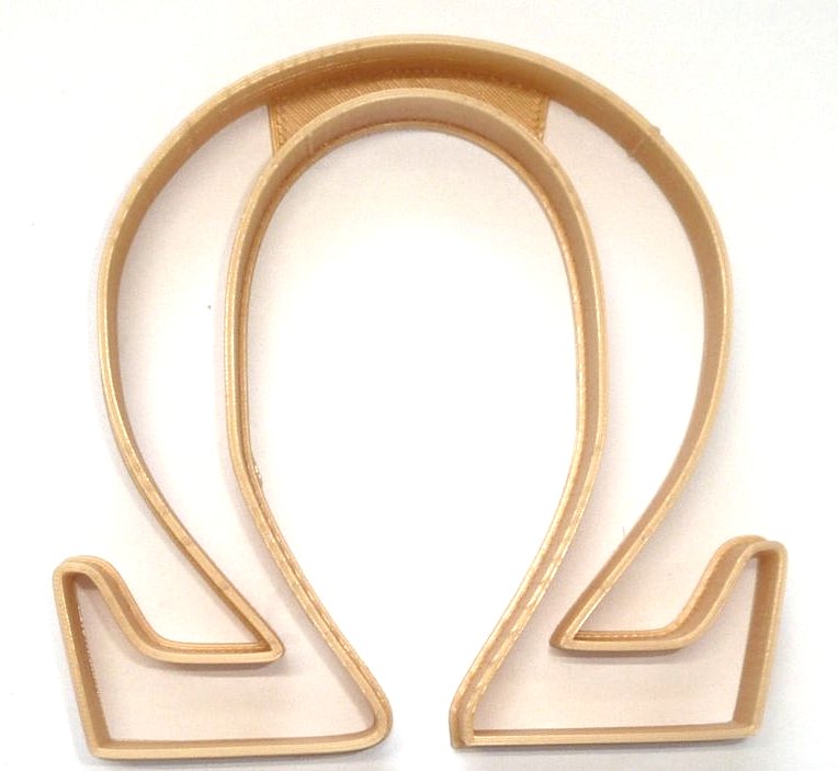 Omega Greek Letter Fraternity Sorority Cookie Cutter USA PR4346