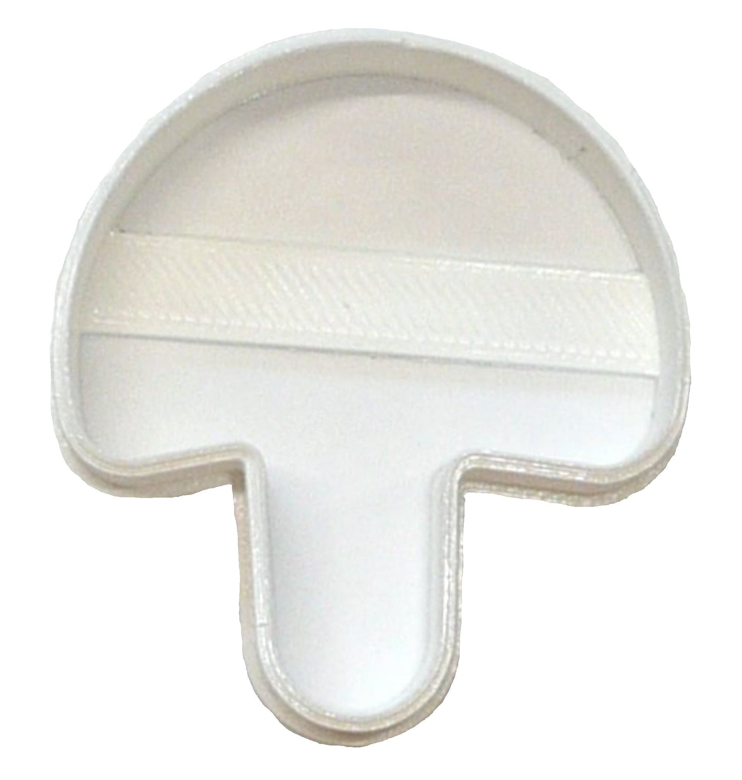 6x Mushroom Outline Fondant Cutter Cupcake Topper 1.75 IN USA FD4357