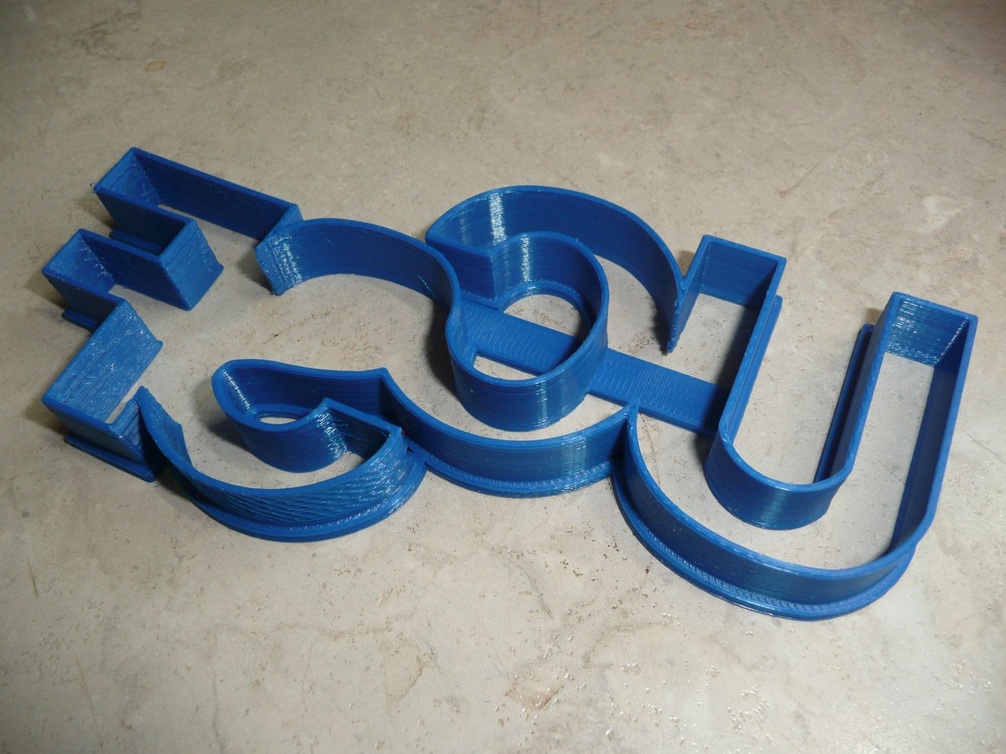 UCSF Letters University of California San Francisco Cookie Cutter USA PR4361