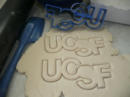 UCSF Letters University of California San Francisco Cookie Cutter USA PR4361