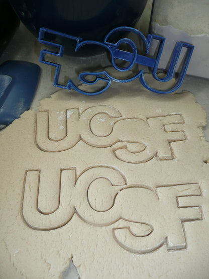 UCSF Letters University of California San Francisco Cookie Cutter USA PR4361