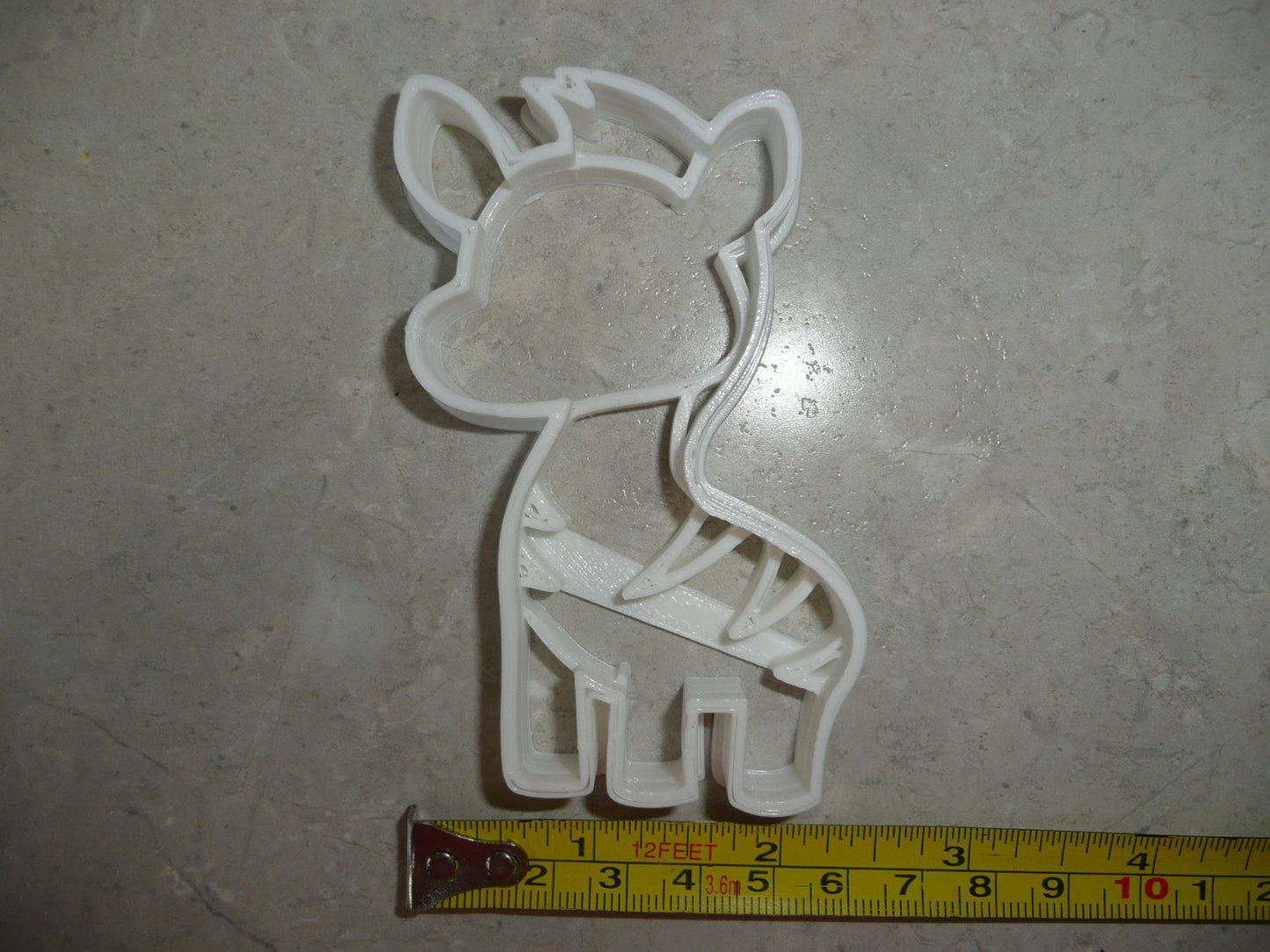 Zebra Cute Baby African Equine Horse Animal Cookie Cutter USA PR4366