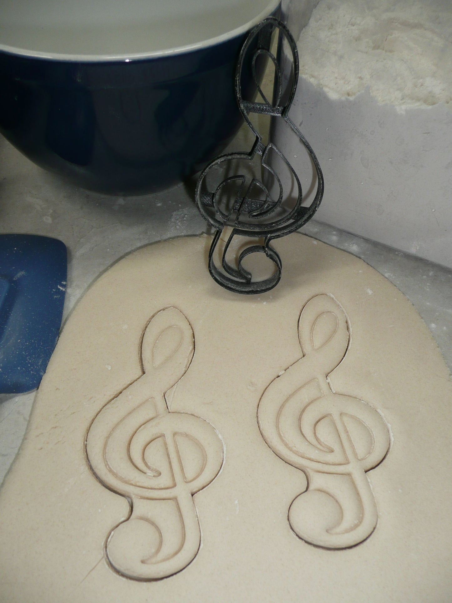 Treble Clef Note Music Musical Notation Cookie Cutter Made in USA PR4369