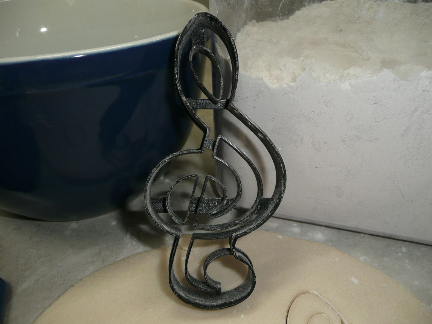 Treble Clef Note Music Musical Notation Cookie Cutter Made in USA PR4369