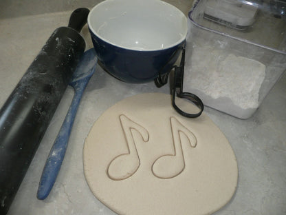 Single Eighth Note Music Musical Notation Cookie Cutter Made in USA PR4371