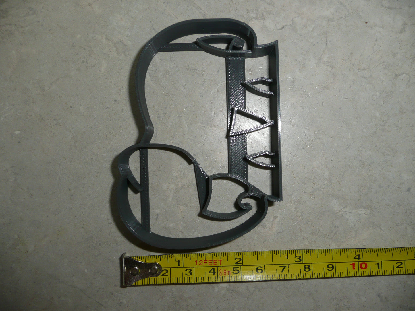 Elephant Large Mammal Side View Cookie Cutter USA PR4398