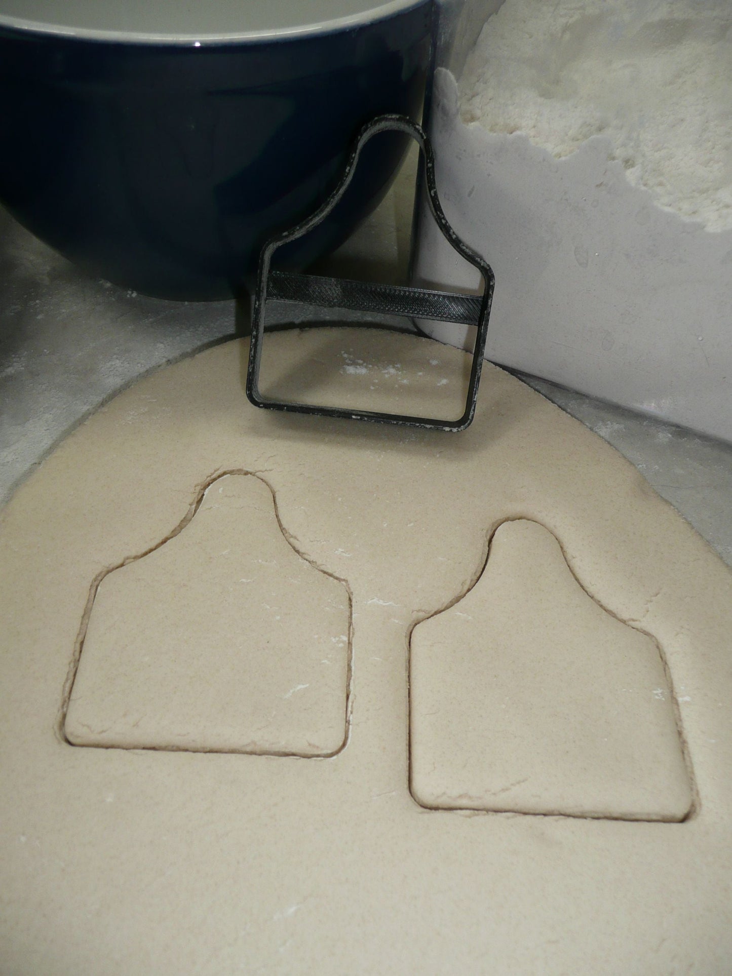 Ear Tag Farm Animal Livestock Cookie Cutter USA PR4402