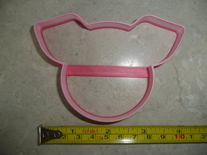 Pig Head Face Outline Farm Animal Cookie Cutter USA PR4403