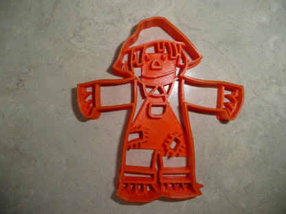 Scarecrow Full Body Halloween Fall Season Cookie Cutter USA PR4416