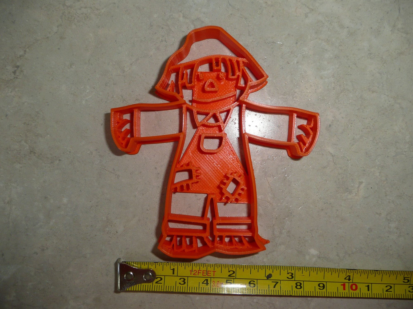 Scarecrow Full Body Halloween Fall Season Cookie Cutter USA PR4416