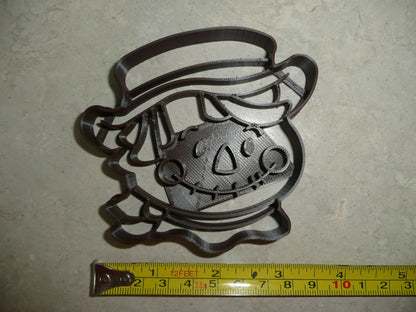 Scarecrow Boy Face Halloween Fall Season Cookie Cutter USA PR4418