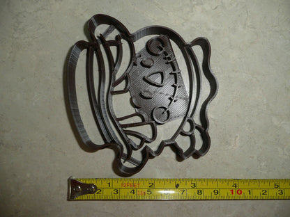 Scarecrow Boy Face Halloween Fall Season Cookie Cutter USA PR4418