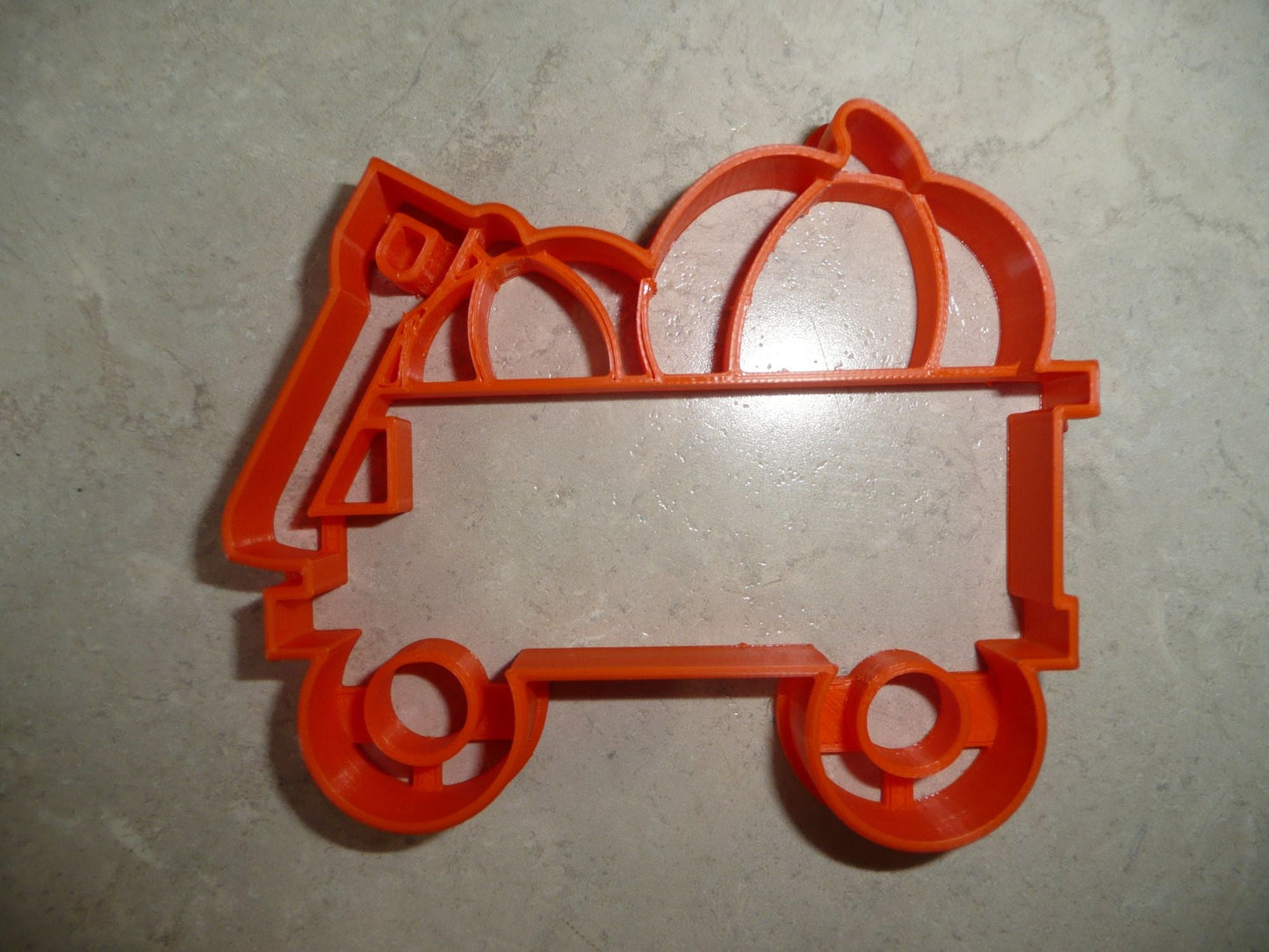 Pumpkin Wagon Halloween Fall Season Cookie Cutter USA PR4421