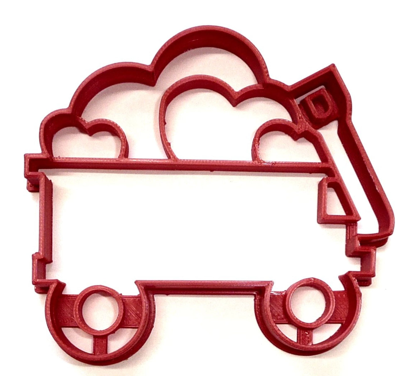 Valentine Hearts Wagon Love Holiday Season Cookie Cutter USA PR4424