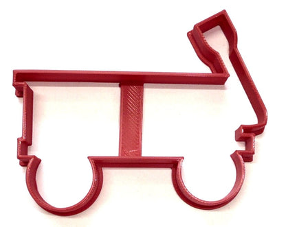 Wagon Pull Transport Four Wheel Cart Cookie Cutter Made in USA PR4426