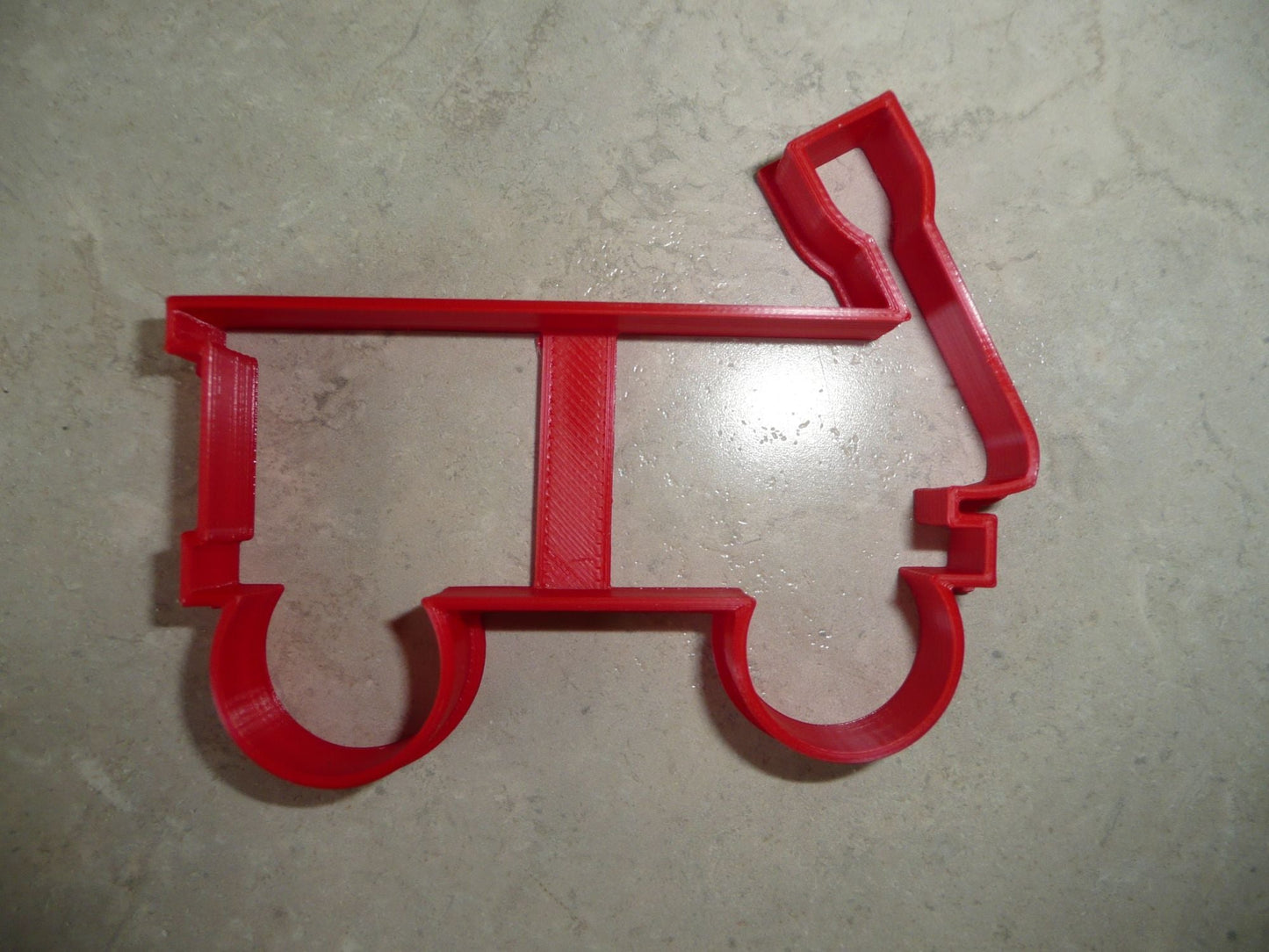 Wagon Pull Transport Four Wheel Cart Cookie Cutter Made in USA PR4426