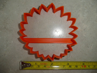 Mum Flower Outline Fall Season Cookie Cutter USA PR4427