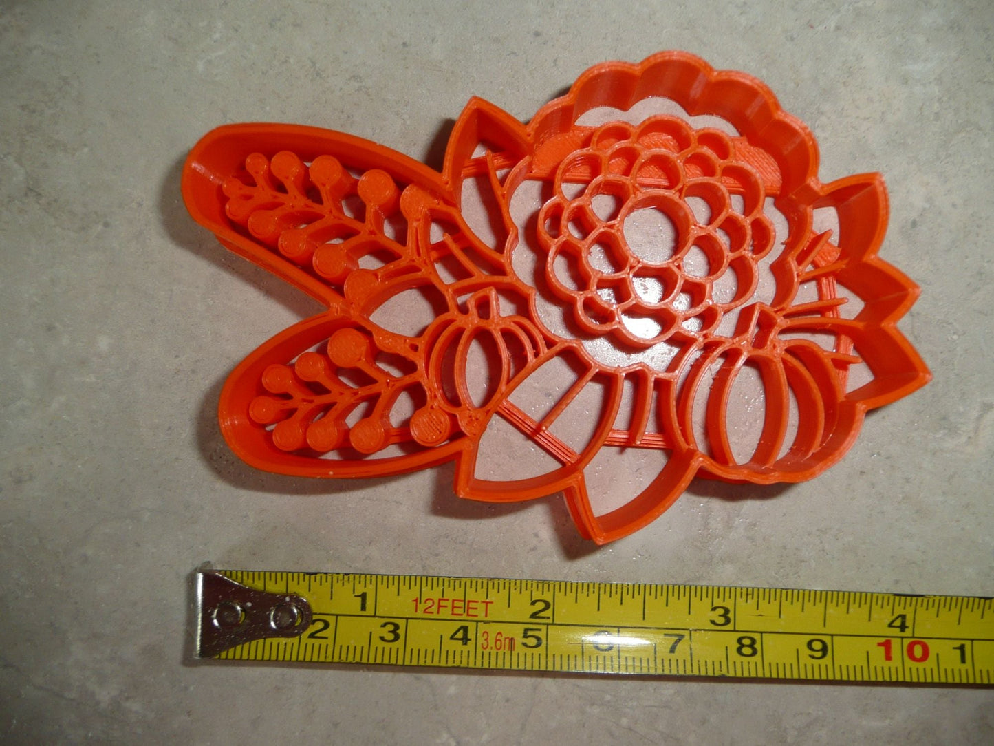 Mum Bouquet Flowers Fall Season Cookie Cutter USA PR4428