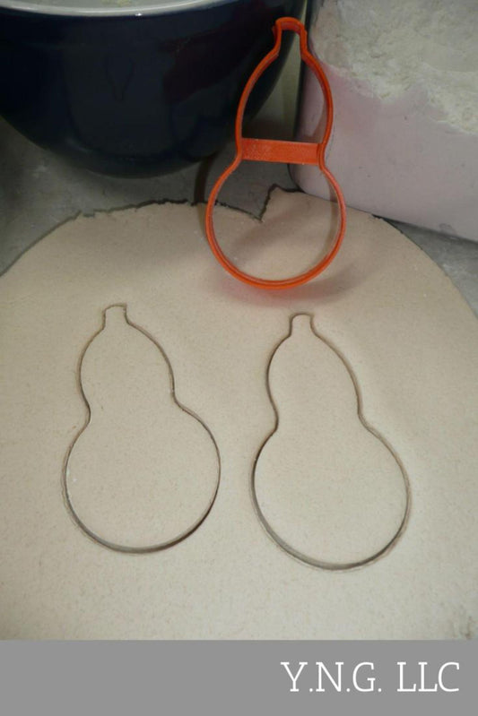 Gourd 2 Outline Fall Season Cookie Cutter USA PR4430