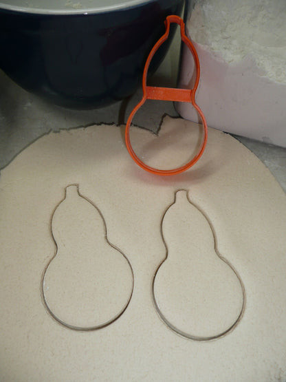 Gourd 2 Outline Fall Season Cookie Cutter USA PR4430