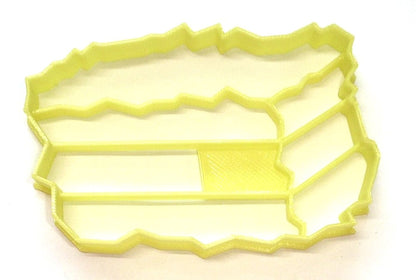 Rectangle Hay Bale Farm Straw Grass Fall Harvest Season Cookie Cutter USA PR4432