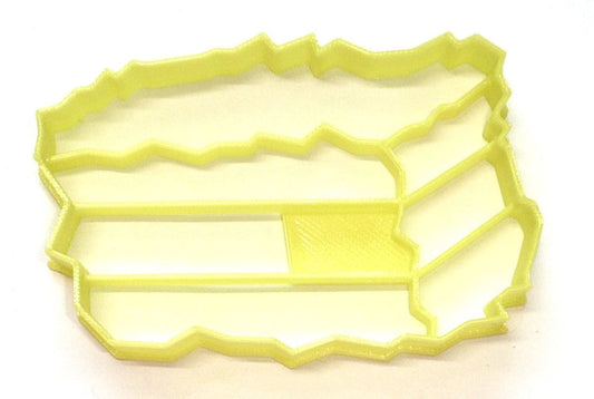 6x Rectangle Hay Bale Fondant Cutter Cupcake Topper 1.75 IN USA FD4432