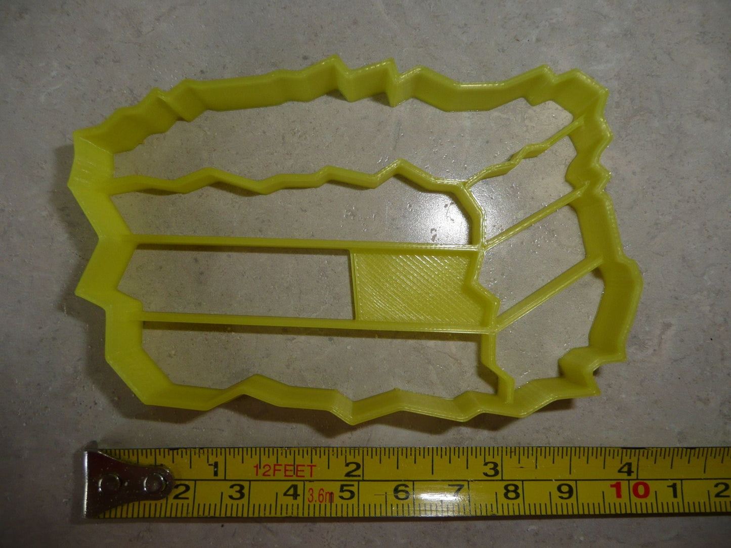 Rectangle Hay Bale Farm Straw Grass Fall Harvest Season Cookie Cutter USA PR4432