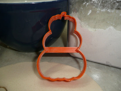 Stack of Pumpkins Outline Halloween Fall Harvest Season Cookie Cutter USA PR4435