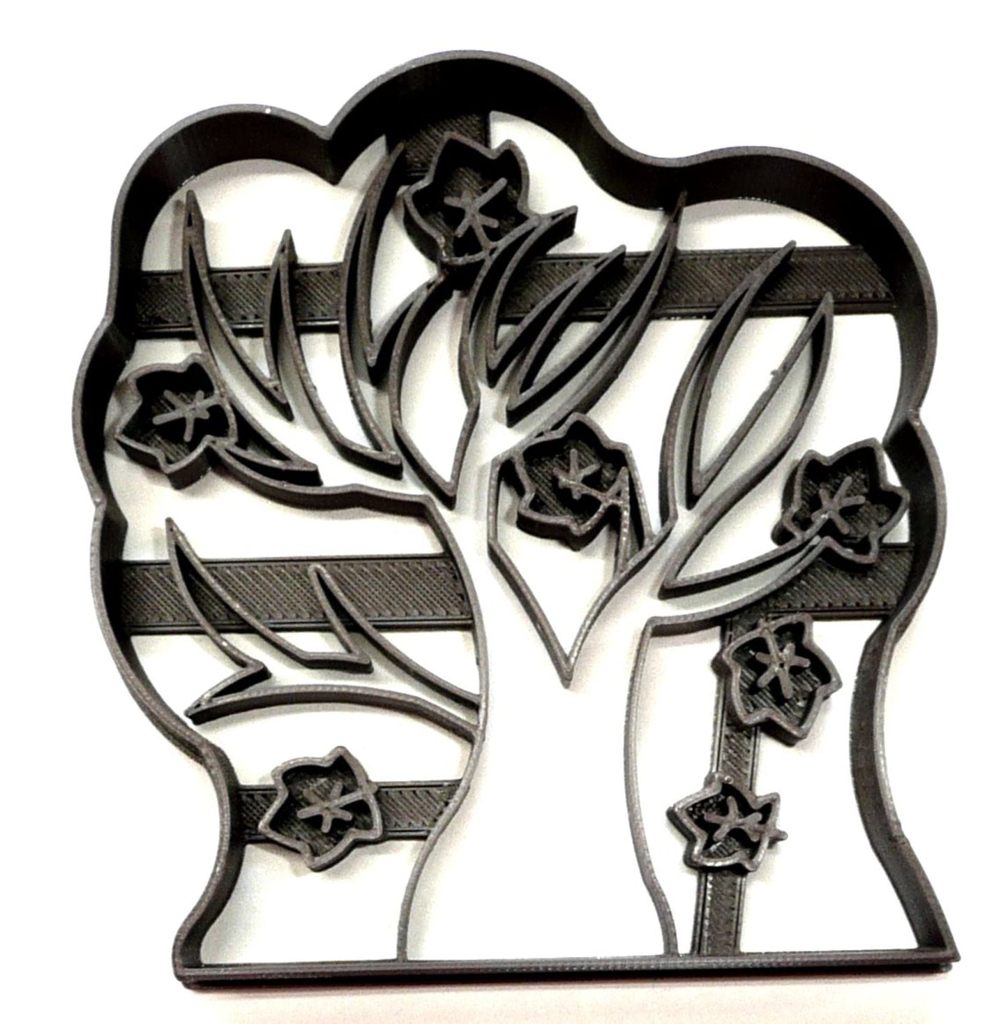 Falling Leaves Tree Outdoors Fall Season Cookie Cutter USA PR4438