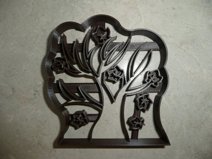 Falling Leaves Tree Outdoors Fall Season Cookie Cutter USA PR4438