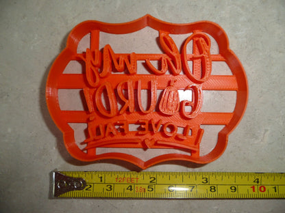 Oh My Gourd Quote Words I Love Fall Season Cookie Cutter USA PR4440