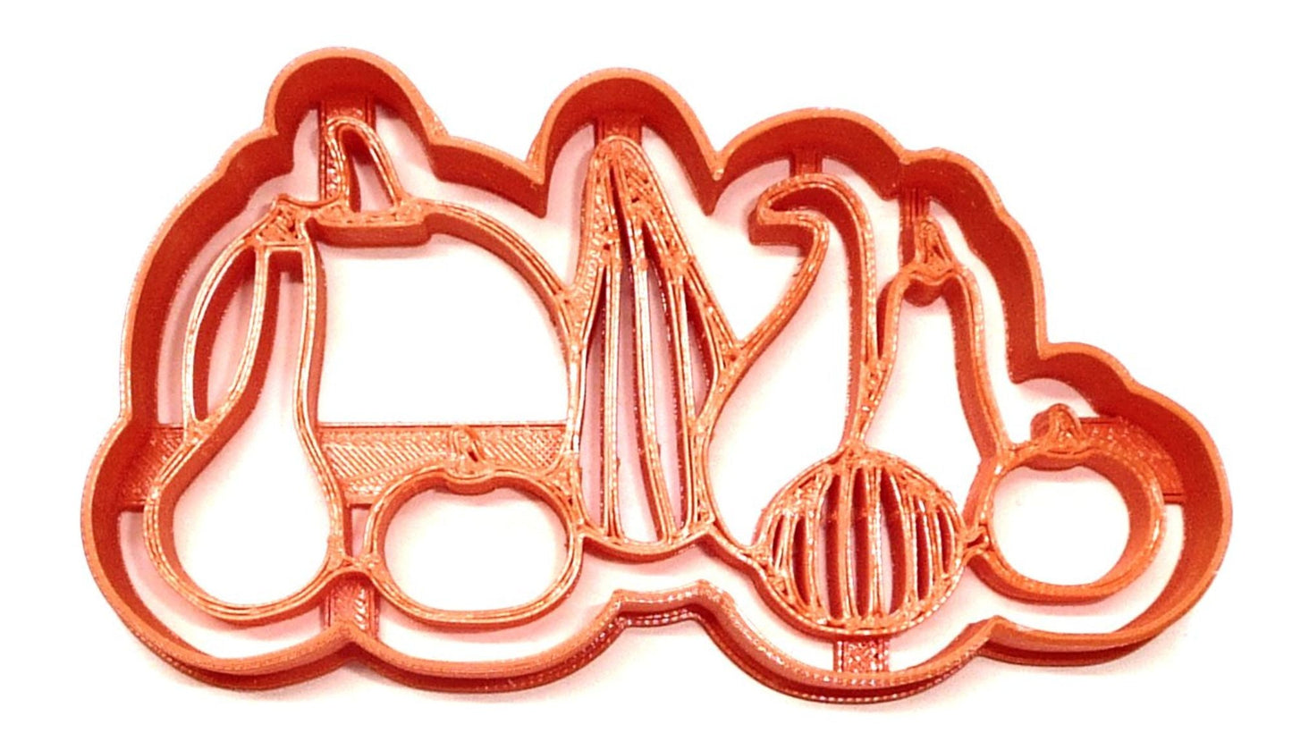 Gourds and Pumpkin Decor Fall Season Cookie Cutter USA PR4443