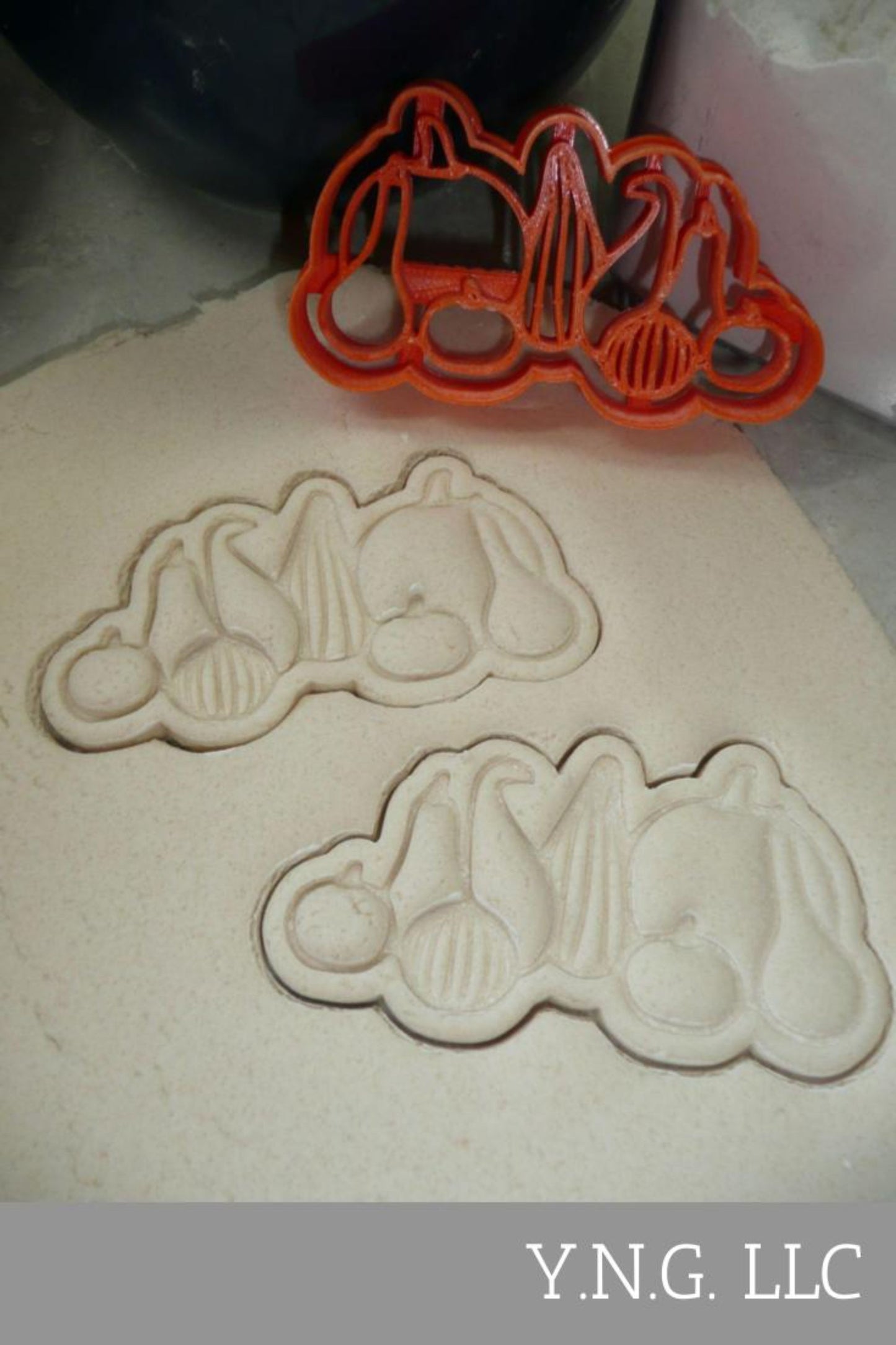 Gourds and Pumpkin Decor Fall Season Cookie Cutter USA PR4443