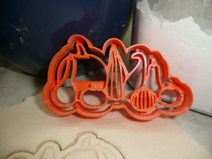 Gourds and Pumpkin Decor Fall Season Cookie Cutter USA PR4443