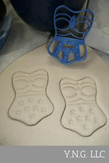 Wonder Woman Corset Superhero DC Comics Cookie Cutter USA PR4455