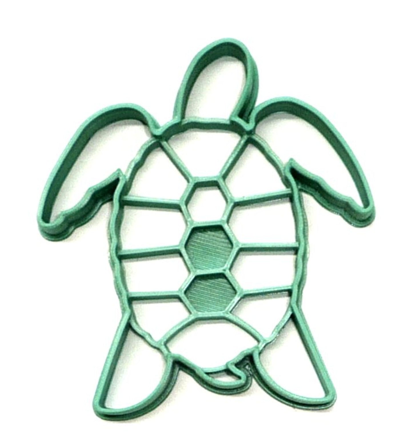 Sea Turtle Detailed Ocean Marine Water Reptile Cookie Cutter USA PR4458