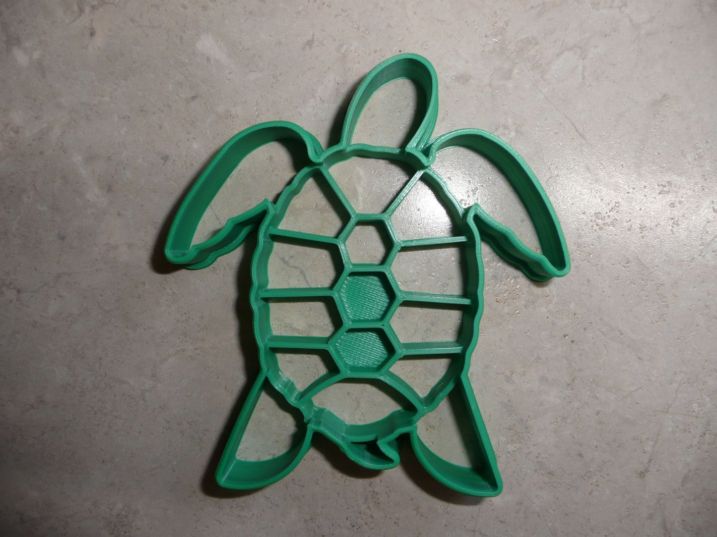 Sea Turtle Detailed Ocean Marine Water Reptile Cookie Cutter USA PR4458