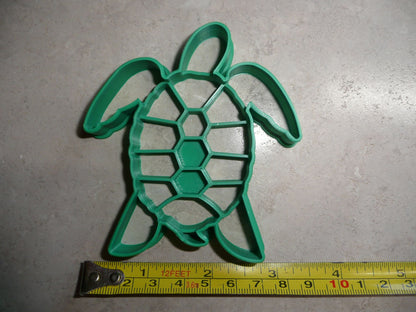 Sea Turtle Detailed Ocean Marine Water Reptile Cookie Cutter USA PR4458