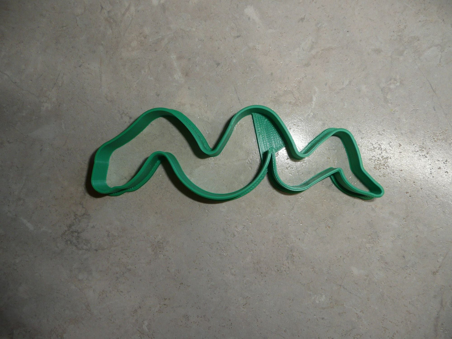 6x Snake Outline Serpent Fondant Cutter Cupcake Topper 1.75 IN USA FD4459