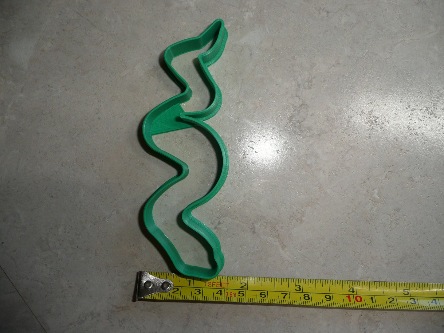 Snake Outline Serpent Reptile Cookie Cutter Made in USA PR4459