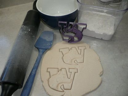 University of Washington Huskies Cookie Cutter Made in USA PR4464