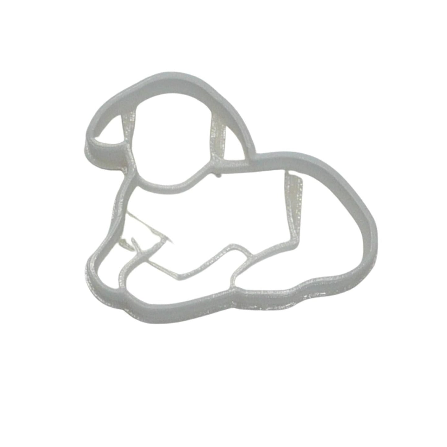 Sheep Laying Sitting For Nativity Manger Scene Cookie Cutter Made In USA PR4500