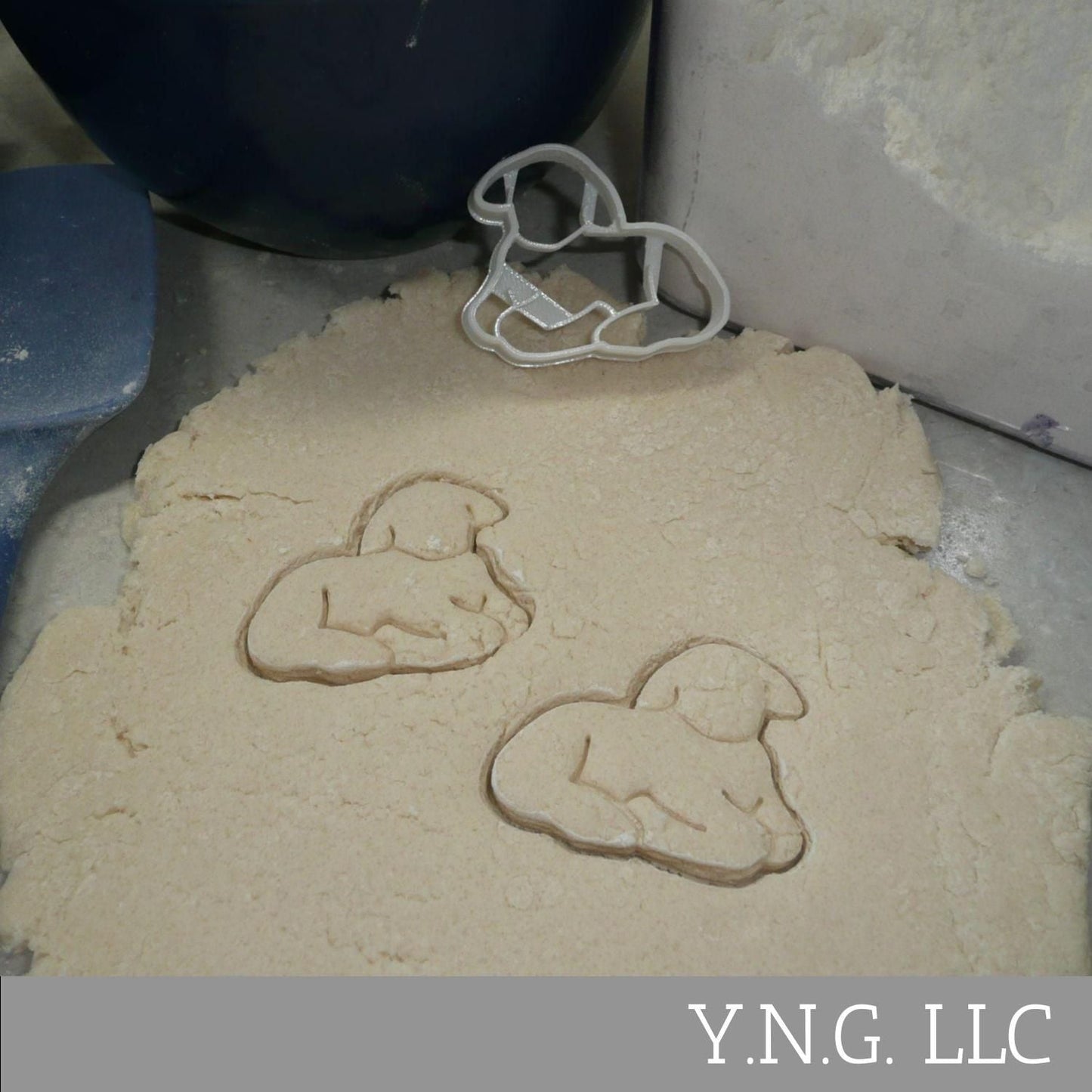 Sheep Laying Sitting For Nativity Manger Scene Cookie Cutter Made In USA PR4500