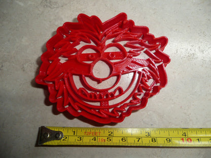 Animal Muppet Monster Drummer Character Cookie Cutter USA PR4501