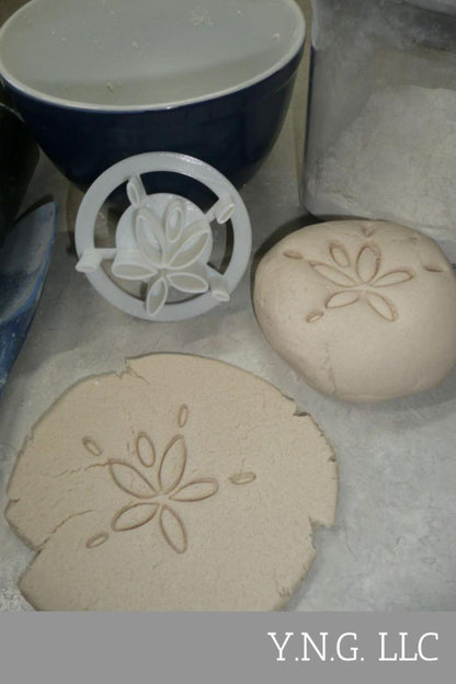 Sand Dollar Design Concha Cutter Mexican Sweet Bread Stamp USA Made PR4516